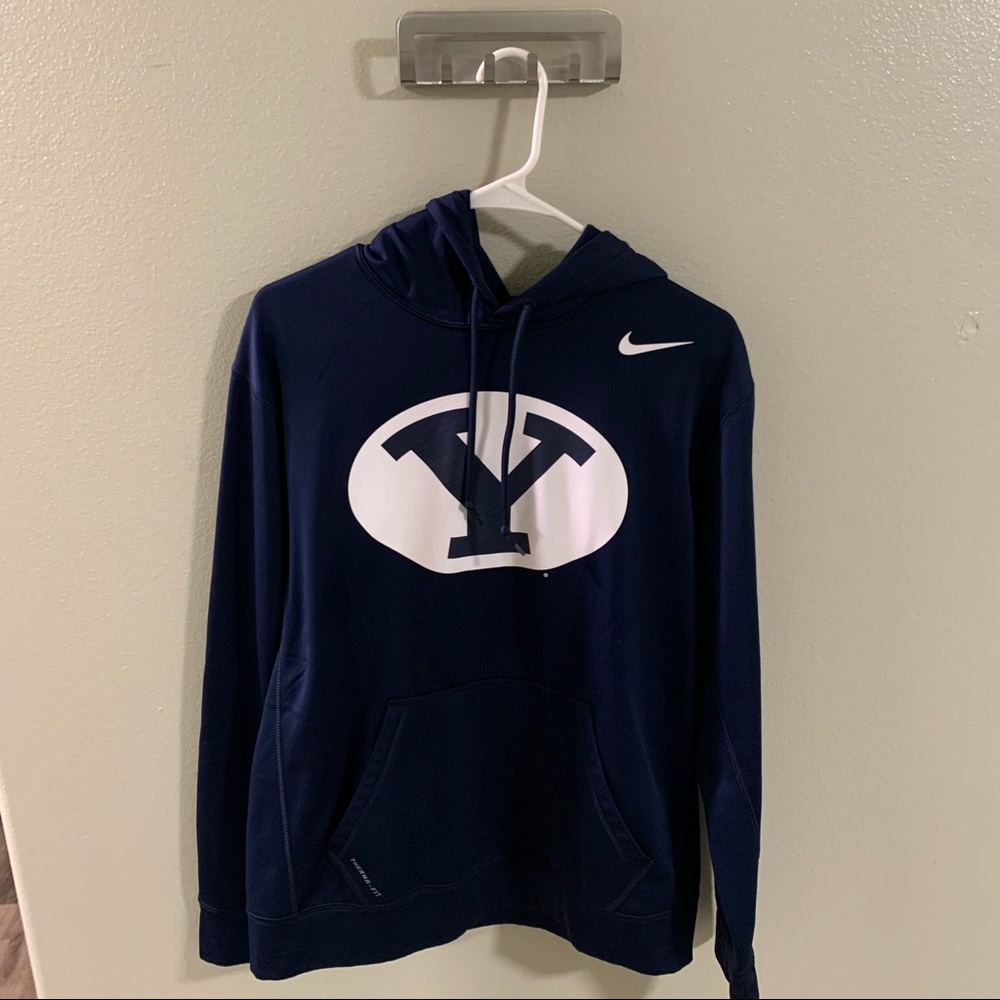 BYU Nike Therma Fit Hoodie